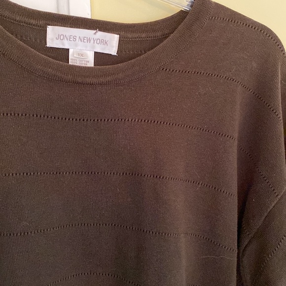 Jones New York cotton sweater. - Picture 2 of 3